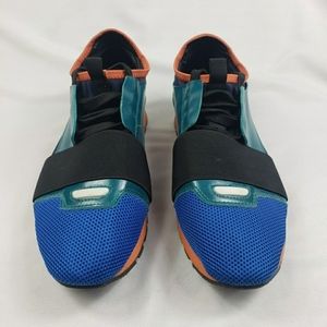 balenciaga sock shoes mens blue